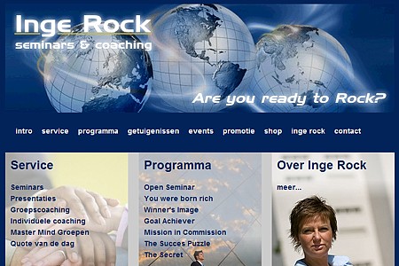 website Inge Rock